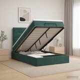  od pjene s madracem i LED-om Tamnozelena 120 x 190 cm | shoptok.hr