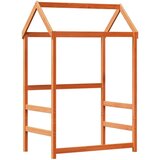  Set kreveta i klupe s krovom voštano smeđi 90 x 190 cm borovina | shoptok.hr