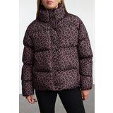 Trendyol Multicolored Regular Fit Leopard Patterned Puffer Jacket | Shoptok.si