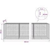  Gabion s žicom debljine 5 mm i mrežom 5x5 cm 800x50x100 cm - 50 cm 100 cm 800 x 230 cm | shoptok.hr