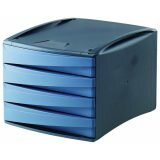 Fellowes kutija s 4 fioke G2D 0019201 crna-plava Cene