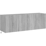 vidaXL Zidni TV ormarići LED 2 kom siva boja hrasta 60x35x41 cm | shoptok.hr