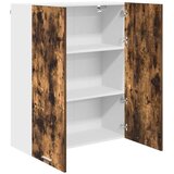 Viseći ormarić s pohranom Dimljeni hrast 80 x 31 x 100 cm | Eponuda.com