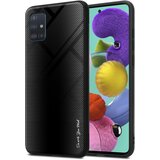  Ohišje, združljiv s Samsung - Stripe Optics v Opal Black - Zaščitni pokrov iz silikona TPU in hrbta iz kaljenega stekla, (20574101) | Shoptok.si