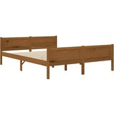 Maison Chic Posteljni okvir - Dvoposteljna postelja - Zakonska postelja iz trdne borovine medeno rjav 160x200 cm-J5135, (21759367) Cene