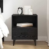  Noćni ormar Crni hrast 40 x 35 x 47.5 cm Konstruirano drvo | Eponuda.com