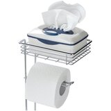 Wenko Držač za WC papir od kromiranog čelika u srebrnoj boji – | shoptok.hr