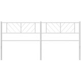 vidaXL Kovinsko vzglavje belo 200 cm | Shoptok.si