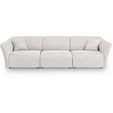 Cosmopolitan Design Bijela sofa od bouclé tkanine 292 cm Tokyo – | shoptok.hr