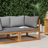  Modularna kutna sofa i tamnosivi jastuci masivno bagremovo drvo | shoptok.hr