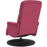  Naslonjač s osloncem za noge boja crvenog vina baršunasti | shoptok.hr