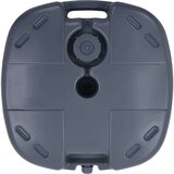 vidaXL Prenosni podstavek za senčnik sive barve pesek / voda, (20610348) | Shoptok.si