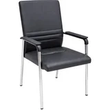 Stolica kancelarijska fiksna 49x49x100cm crna 812H