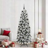  Umjetno božićno drvce Bijela 210 cm PVC, plastika, čelik i PE | shoptok.hr