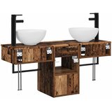  Set namještaja za kupaonicu 3 kom. Staro drvo Konstruirano drvo Smeđa 40 x 35 x 56 cm | Shoptok.si