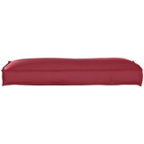 vidaXL Zunanja blazina Bordova Poliester 120 x 12 x 40 cm | Shoptok.si