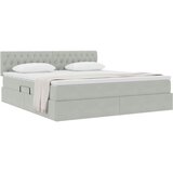  s od storage Svijetlo siva 180 x 200 cm Baršun | shoptok.hr