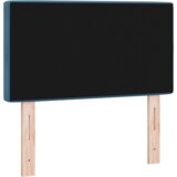  LED vzglavje z LED lučmi Diamantni Temno modra 80 cm Žamet, (5000043968) | Shoptok.si