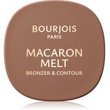 Bourjois Macaron Melt Bronzer & Contour bronzer in puder za konture 2 v 1 odtenek 01 Vanilla Foam 5 g Cene