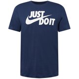 Nike Majica 'Swoosh' mornarska / bela | Shoptok.si