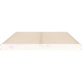  Posteljni okvir bel 120x190 cm trdna borovina, (20724828) | Shoptok.si