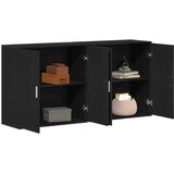  Kreveta 2 pcs Crni hrast 79 x 38 x 80 cm Konstruirano drvo | shoptok.hr