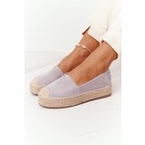 Kesi Espadrilles On A Straw Platform Grey Highway | shoptok.hr
