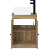  Set namještaja za kupaonicu Hrast artisan Konstruirano drvo | shoptok.hr