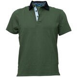 F * * K moška polo majica Modern Elegance olivno zelena Cene