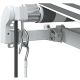 vidaXL Automatska sklopiva tenda antracit&bijela 600x300 cm | shoptok.hr