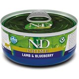 N&d Can Cat Prime Lamb and Blueberry 70 g Hrana za mačke Cene