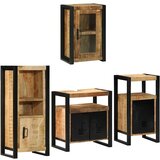  Set namještaja za kupaonicu 4 kom. Smeđa 55 x 35 x 60 cm | shoptok.hr
