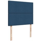 vidaXL Krevet s oprugama i madracem plavi 120 x 190 cm od tkanine | shoptok.hr