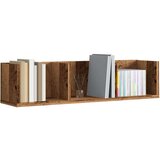 vidaXL CD zidna polica staro drvo 75x18x18 cm konstruirano drvo | shoptok.hr