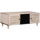 VidaXL Kava Stol s policom Bež 100 x 54 x 40 cm masivno drvo manga VidaXL Kava Stol s policom Bež 100 x 54 x 40 cm masivno drvo manga Slike