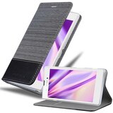  case, združljiv s sonyjem v sivi črni barvi - zaščitni pokrov z magnetnim zapiranjem, stoječo funkcijo in režo za kartico, (20570647) | Shoptok.si