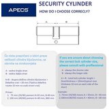  Cilindrični vložek ZC-90-CR (5keys) (EC) (00034134) | Shoptok.si
