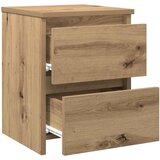  Noćni ormarići 2 kom boja hrasta 30x30x40 cm konstruirano drvo | shoptok.hr
