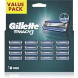 Gillette Mach3 zamjenske britvice 16 kom | shoptok.hr