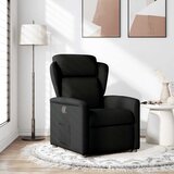  Naslonjač od tkanine crni | shoptok.hr