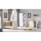 Modern Living otroška garderobna omara leaf, bela, hrast | Shoptok.si