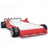  Dječji krevet trkaći auto 90 x 200 cm crveni Cijene