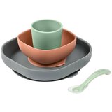 Beaba set od 4 silikonske posude, Mineral | shoptok.hr