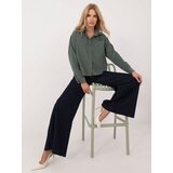Sublevel Shirt-D70046M11184A1-dark green Cene