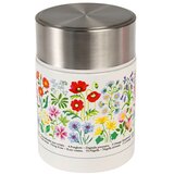 REX International Otroška termovka za hrano v kremno beli in srebrni barvi 450 ml Wild Flowers – | Shoptok.si