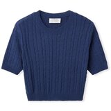 Compania Fantastica Puloverji COMPAÑIA FANTÁSTICA Knit 10319 - Navy Blue Modra | Shoptok.si