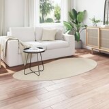  Preproga Bež 100x200 cm Poliester proti zdrsu | Shoptok.si