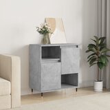  Komoda siva boja betona 60x35x70 cm od konstruiranog drva Cijene
