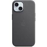 Apple iPhone 15 FineWoven case with MagSafe Black, (20741073) Cene