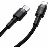 Baseus Cafule kabel Type-C na iPhone PD 18W 1m siva+črna | Shoptok.si